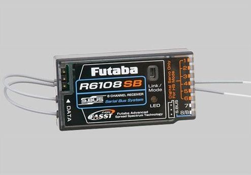 [FUTABA] R6108SB High Speed 2.4GHz Receiver(FASST)