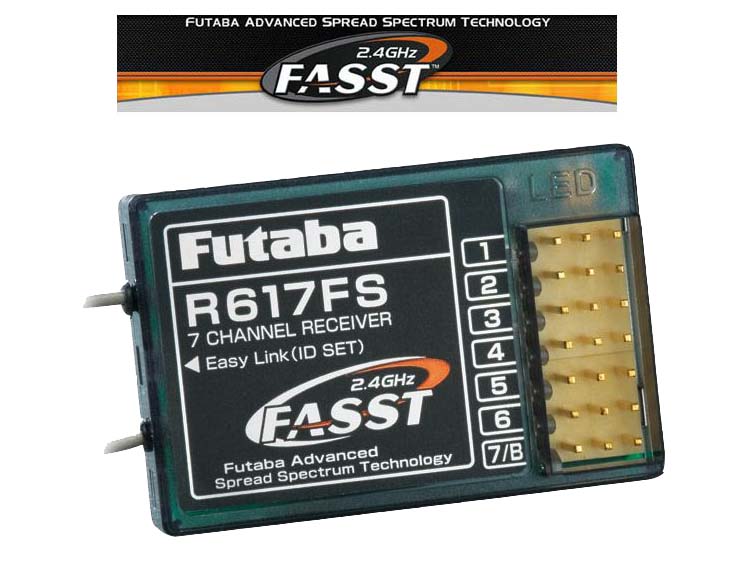 Futaba R617FS 2.4GHz Receiver(FASST)